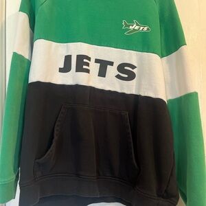 Green and Black Jets Sweatshirt
